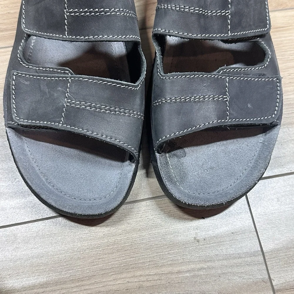 Rohde shoes size 47 13 Herren Pantolette Pantoletten slide Clogs gray 1987 - Picture 2 of 6